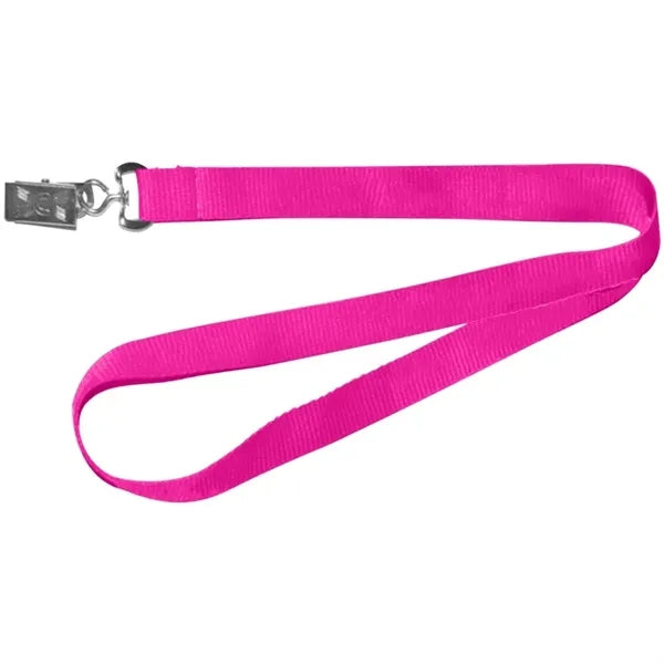 0.62" Polyester Silkscreen Lanyard
