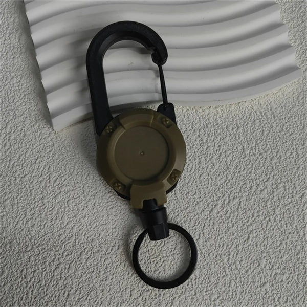 Outdoor Automatic Retractable Anti-Theft Tactical Keychain