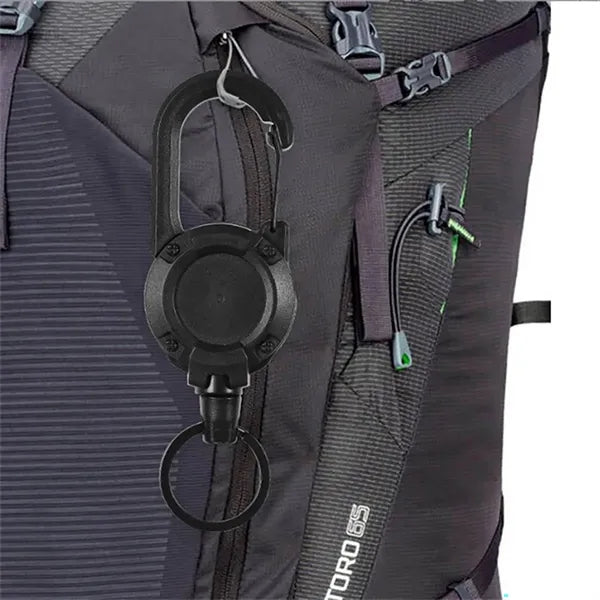 Outdoor Automatic Retractable Anti-Theft Tactical Keychain