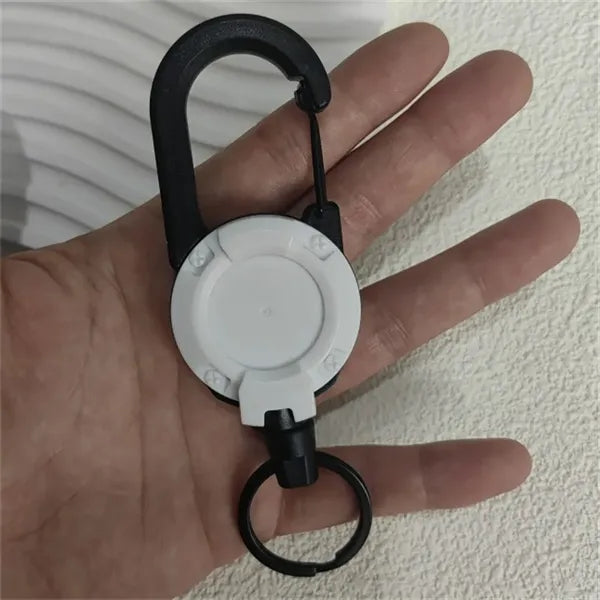 Outdoor Automatic Retractable Anti-Theft Tactical Keychain