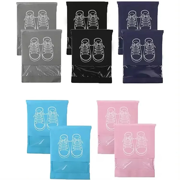 Portable Non-woven Shoe Drawstring Bags