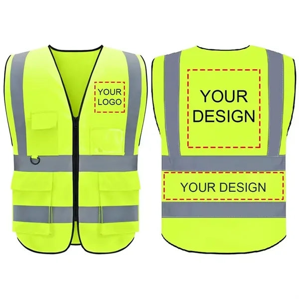Safety Vest with Reflective Strips