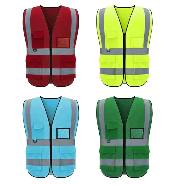 Safety Vest with Reflective Strips
