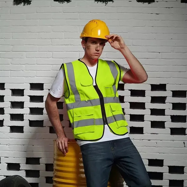 Safety Vest with Reflective Strips