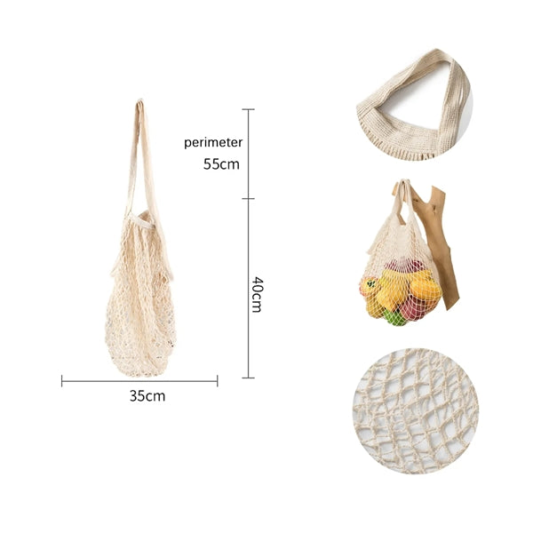Cotton Market Tote Bag