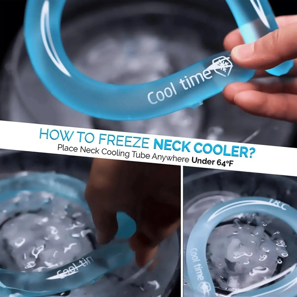 Wearable Cooling Tube Cool Neck Wraps