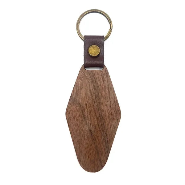 Vintage Wood Keychain