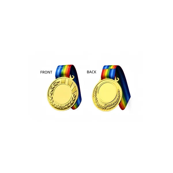 Blank Zinc Alloy Football Gymnastics Game Medals