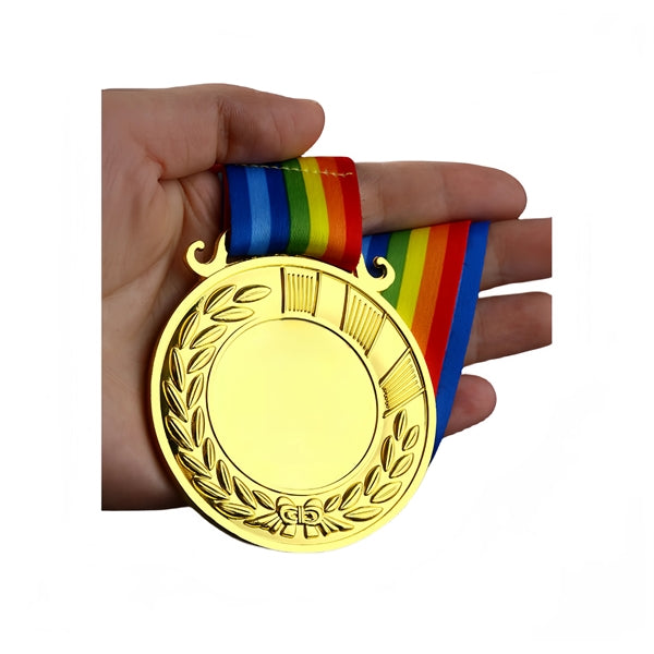 Blank Zinc Alloy Football Gymnastics Game Medals
