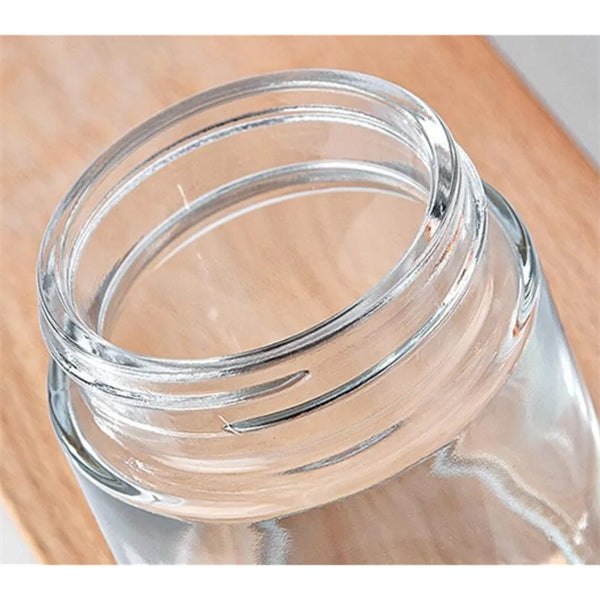 Glass Round Small Jars with Lids