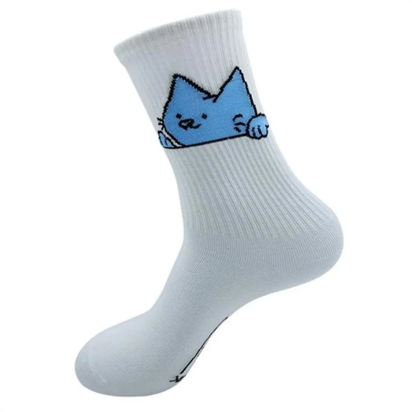 Knit Cotton Crew Socks