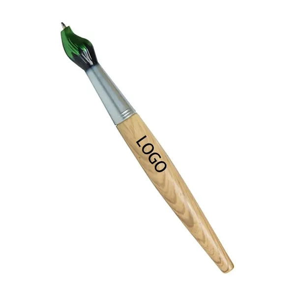 Paint Brush Style Twist Action Ballpoint Pen