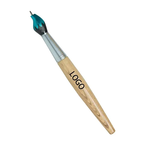 Paint Brush Style Twist Action Ballpoint Pen