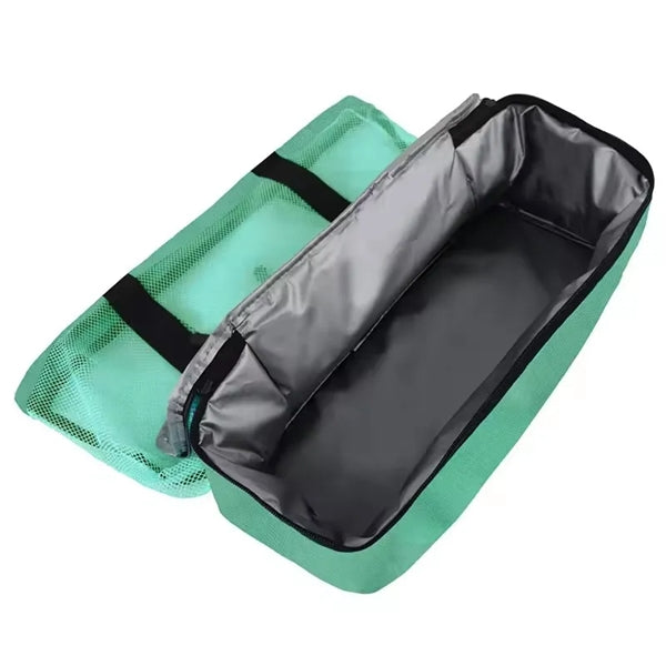 Portable Mesh Beach Cooler Tote Bag For Women Men