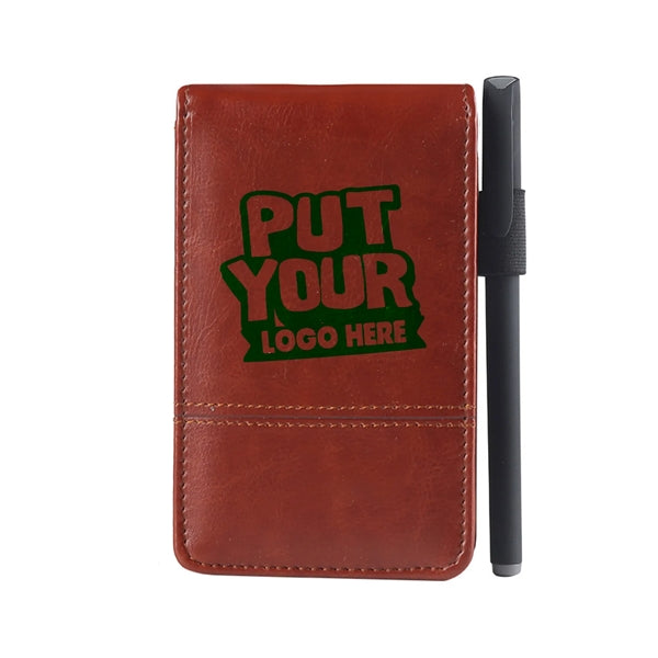Pocket Notebook W/ Pen Built In Calculator