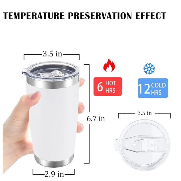 20 Oz Insulated Coffee Tumbler