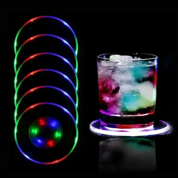 Acrylic Coaster with LED Cocktail Light