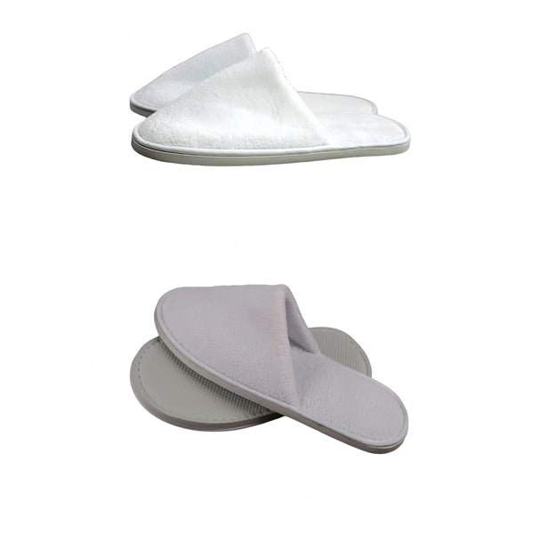 Coral Velvet And Comfortable Disposable Hotel Slippers
