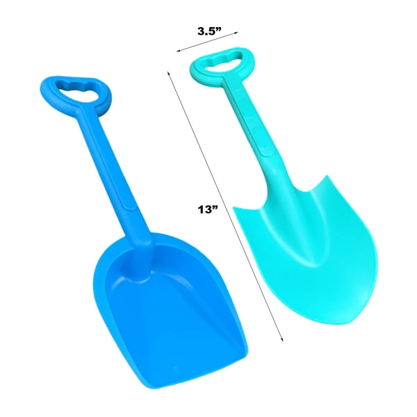 13" Small Plastic Sand Shovel for Kids