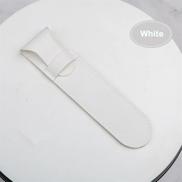 PU Leather Pen Case Holder Protective Sleeve Cover