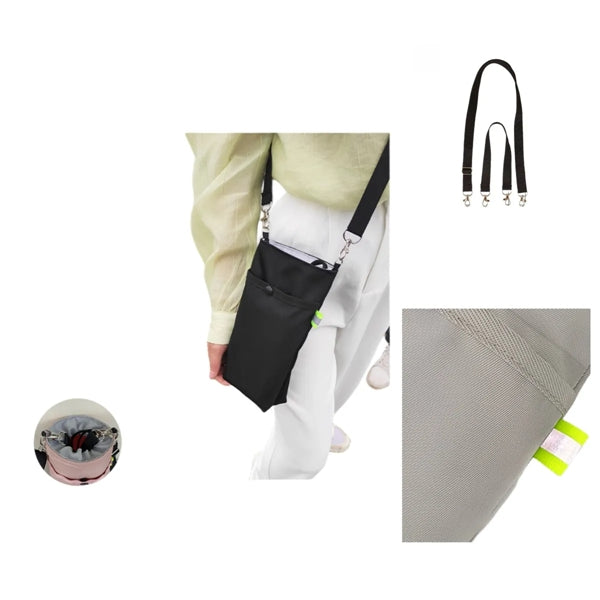 Adjustable Shoulder Crossbody Case Cover Pouch Water Bottle