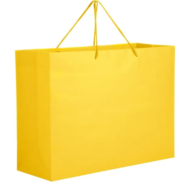 Matte Laminated Euro Tote Bag - Foil Stamp