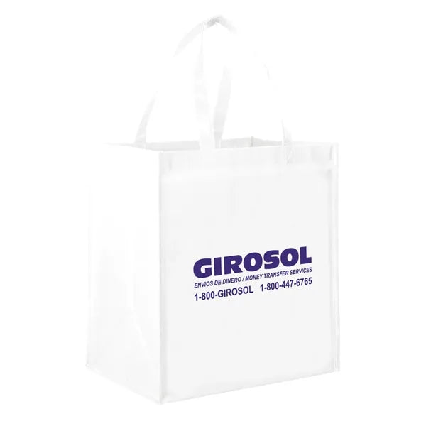 Gloss Laminated Designer Grocery Tote