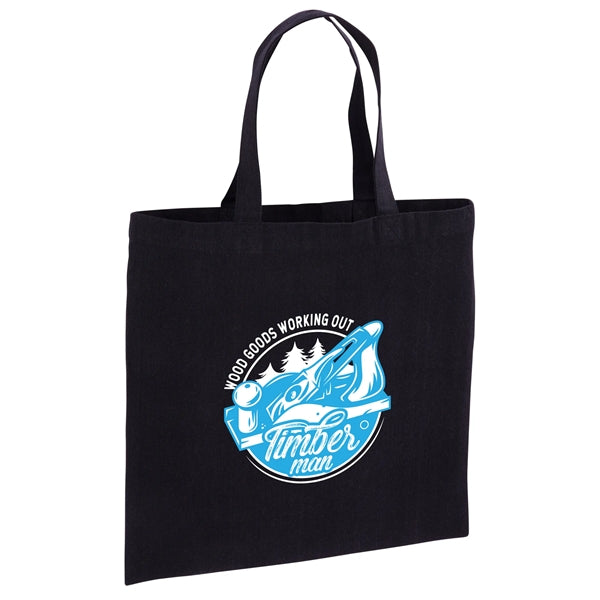 Recycled Cotton Canvas Tote Bag 15x15 - Screen Print