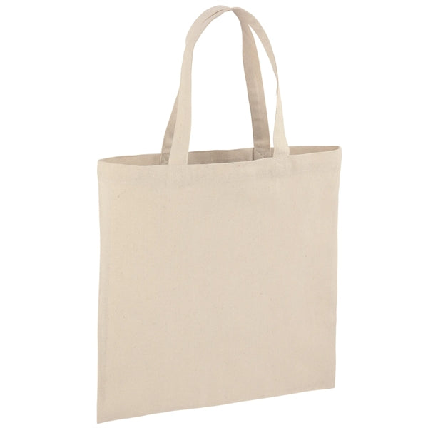 Recycled Cotton Canvas Tote Bag 15x15 - Screen Print
