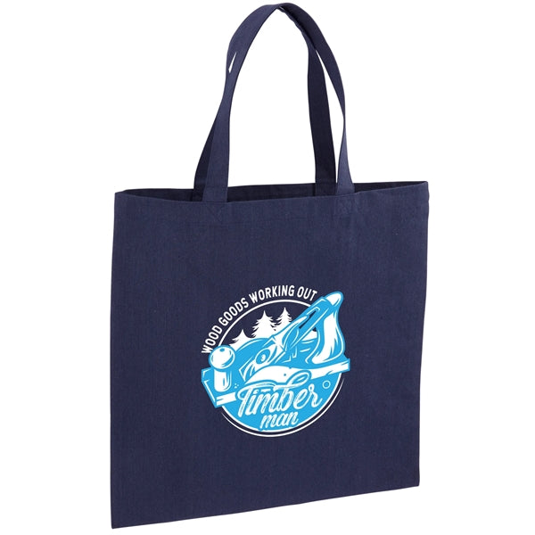 Recycled Cotton Canvas Tote Bag 15x15 - Screen Print