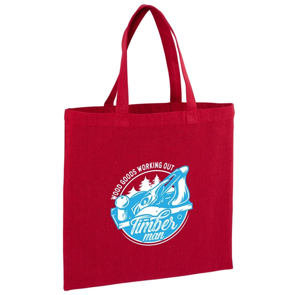 Recycled Cotton Canvas Tote Bag 15x15 - Screen Print