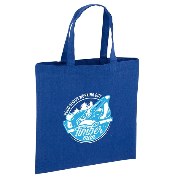 Recycled Cotton Canvas Tote Bag 15x15 - Screen Print