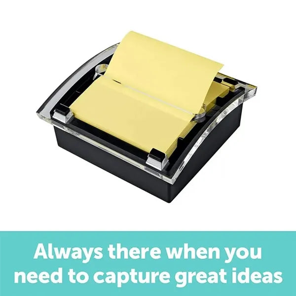 Removable plastic note box