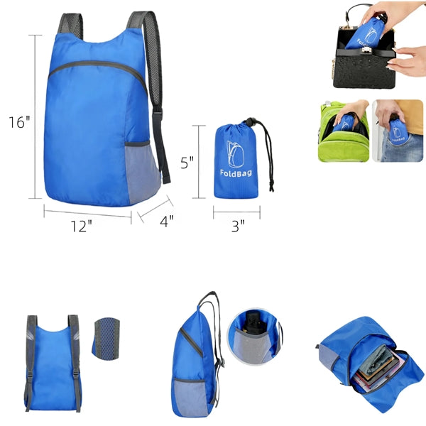 Organizer Lightweight Folding Backpack