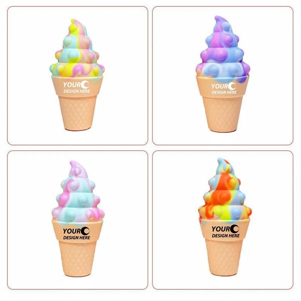 Ice Cream Shaped Squeeze Toy Stress Reliever