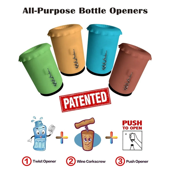 Multifunctional Automatic Bottle Opener