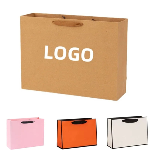 Eco-Friendly Kraft Paper Shopping Bag