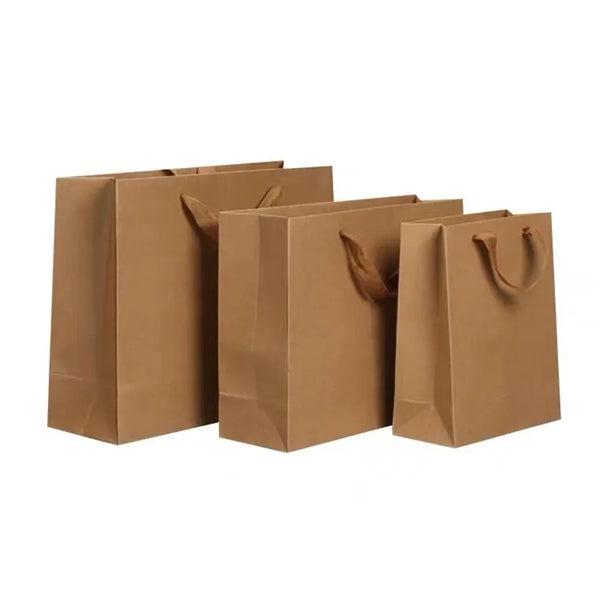 Eco-Friendly Kraft Paper Shopping Bag