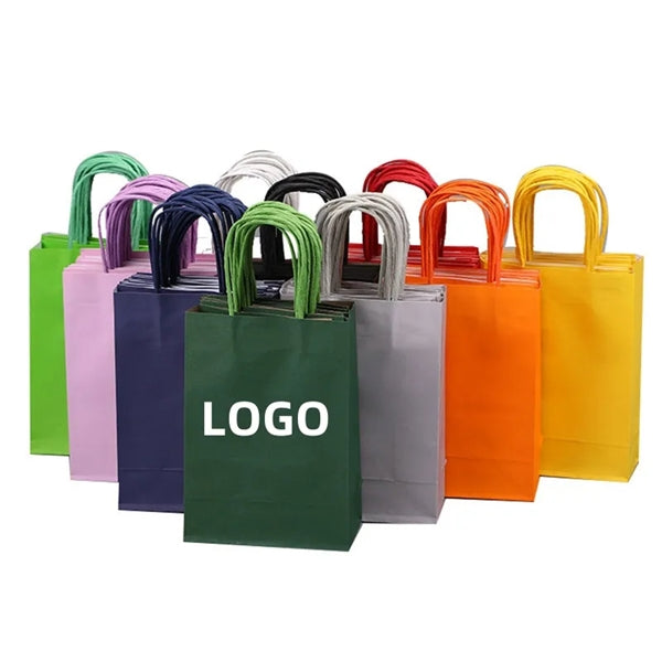 Recyclable Kraft Paper Shopping Bag