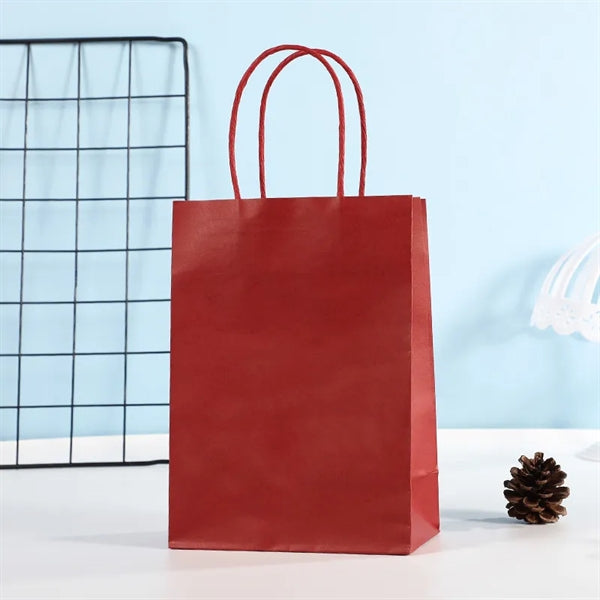 Recyclable Kraft Paper Shopping Bag