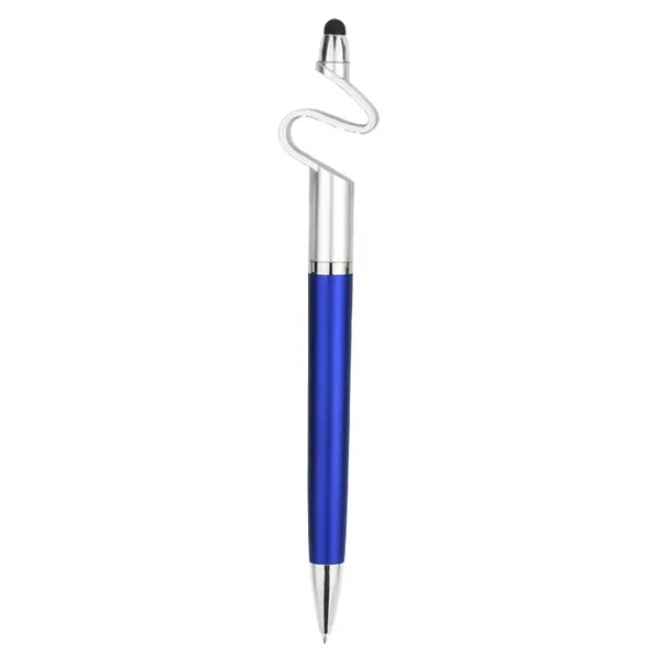 Multifunctional 3-in-1 Phone Holder Stylus Ballpoint Pen