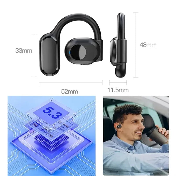 OWS Open Ear Headphones Bluetooth 5.3 TWS earbud