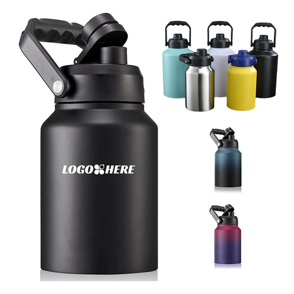 Half Gallon Insulated Water Bottle Jug