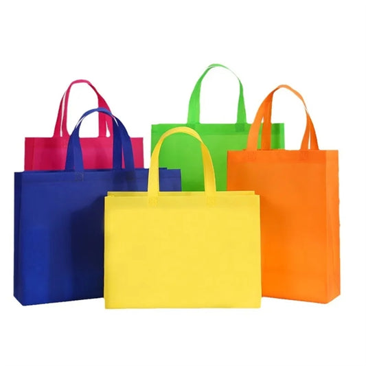 10"w x 12"h with a 4" Gusset Economy Non-Woven Value Tote