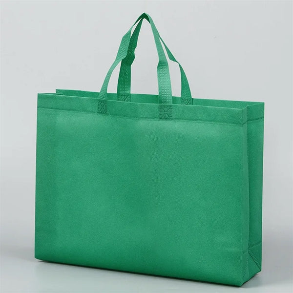 10"w x 12"h with a 4" Gusset Economy Non-Woven Value Tote