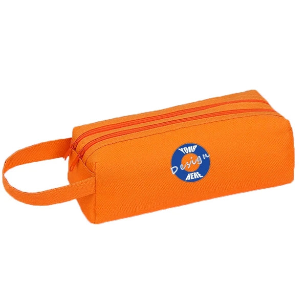 Double Layer Pen Case Spacious Portable Stationery Bag