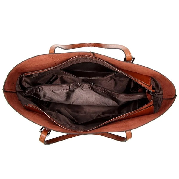 Women's Large Capacity Vintage Mature Handbag