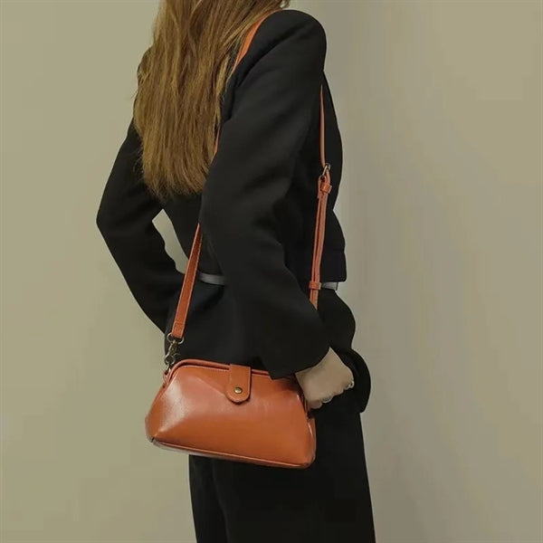 Female Leather Crossbody Bag