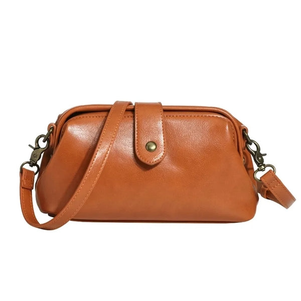Female Leather Crossbody Bag