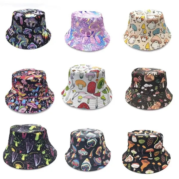 Reversible Bucket Hats w/ Dye-Sublimation on Both Sides